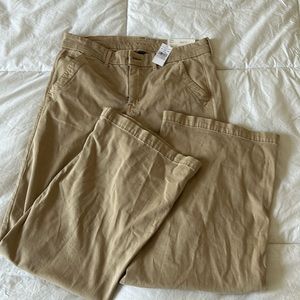 American Eagle flare khakis